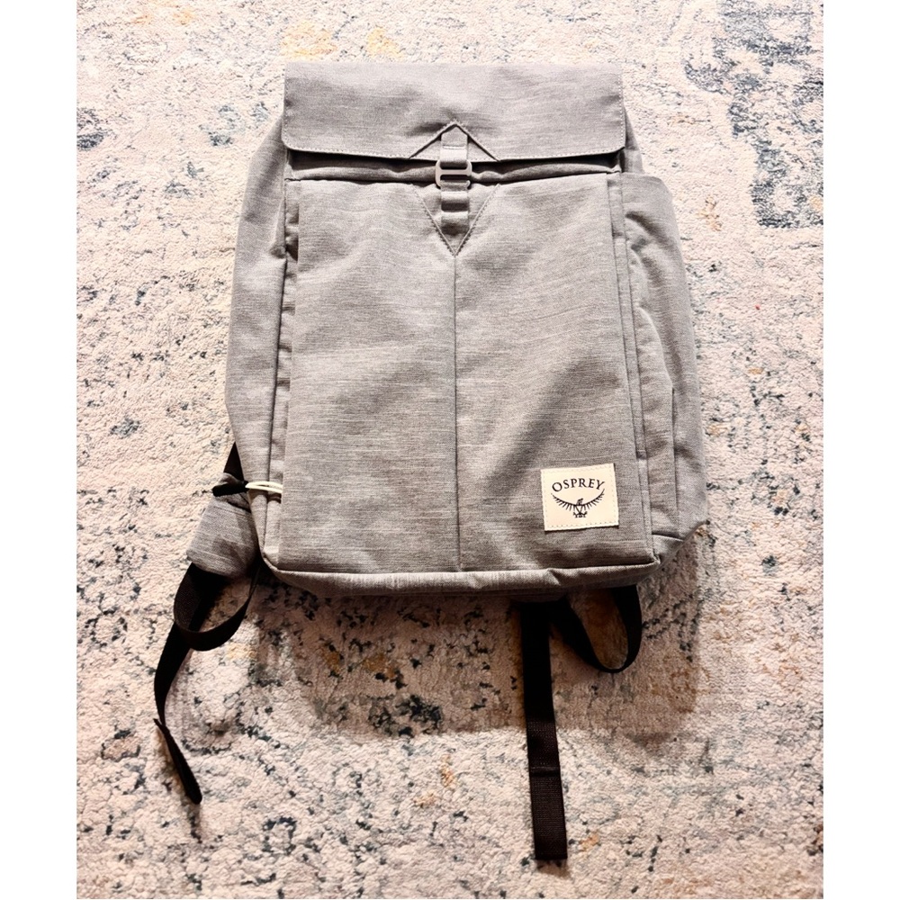 Osprey Gray Canvas Laptop Backpack